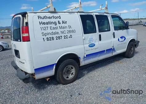 2007 Chevrolet Express Work Van из США, поврежденный, VIN 1GCGG25VX71121651